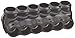 Morris Products 97646 Multi-Cable Connector, Insulated, Dual Entry, Black, 6 Ports, 250-6 Wire Range, 5/16" Allen Hex 6 Ports, 250-6 Wire Range, 5/16" Allen Hex, 2-Pack