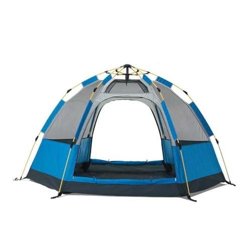 Carpa automática para camping 4-6 personas hexagonal yurt miniatura 1