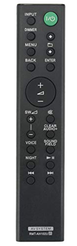New RMT-AH102U Replaced Remote fit for Sony Home Theatre System HT-XT100 HT-CT390 SS-RT3 Sound Bar