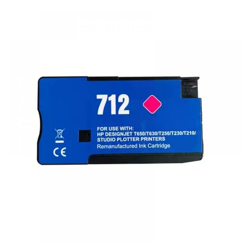Cartouche 712 XL Magenta compatible avec imprimante HP DesignJet T650 T630 T250