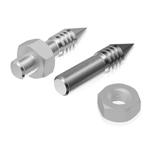 Image of Monosaudio Speaker Spikes, 4 Pcs HiFi Speaker Anti-Vibration Spikes (Without Spike Pad), Isolation Spikes Stand Foot for Speaker, Subwoofer, Amplifier, CD DVD Player(M8)