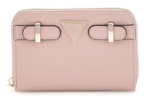 Portefeuille zippé GUESS Eco Ali Mauve pour ranger toutes vos cartes