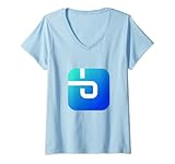 Womens bzx protocol Logo | The bzx protocol Crypto and bzrx Crypto V-Neck T-Shirt