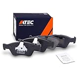 ATEC Germany Jeu de plaquettes de frein avant, plaquettes de frein avant, 4 pièces, Compatible avec MERCEDES-BENZ Classe C (W202) (S202), CLK (C208) (A208), Classe E (W210) (S210), SLK (R170)