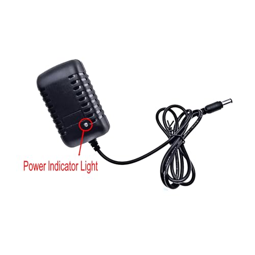 JZK DC 21V 1A 21W Ersatz-Ladeadapter, universelles AC-Netzteil, Ladeadapter, Ladekabel mit Kontrollleuchte