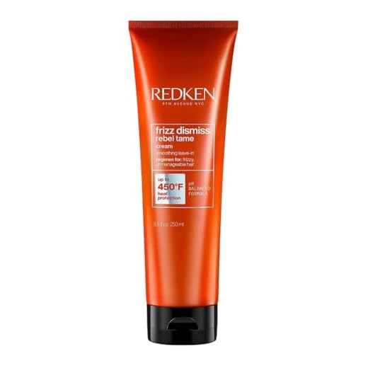 Redken, Tratamiento Sin Aclarado Antiencrespamiento Para todo tipo de Cabello de fino a grueso, Frizz Dismiss, 250 ml