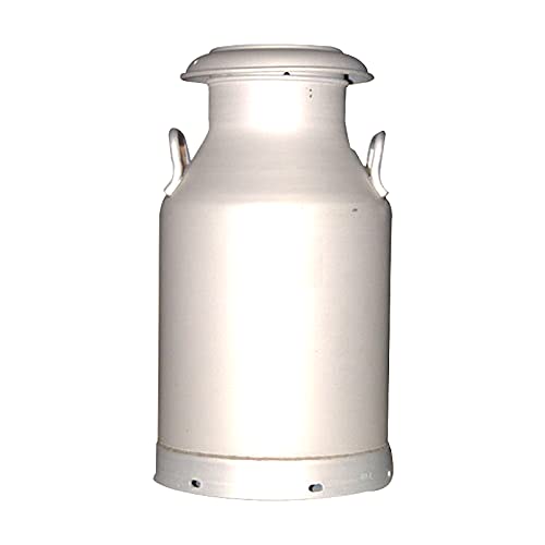 Hindalco Sheet Aluminium Milk Can, Best for Dairy Product, A Grade Quality Material with ISI Mark, 12 Hr Fresh (50, Scrolling, 1, MMC-2345)