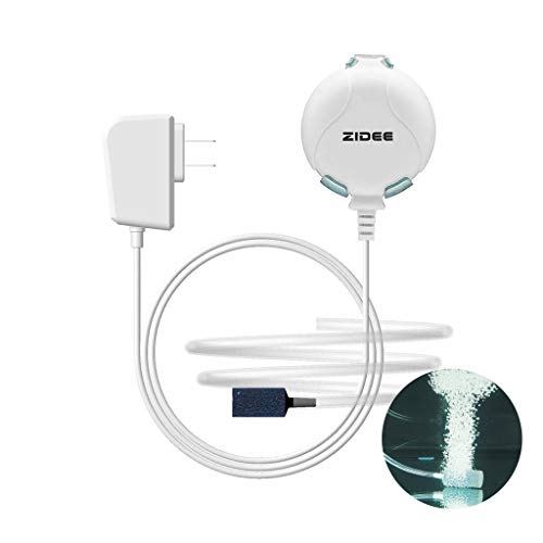 UPETTOOLS Super Quiet Aquarium Air Pump, 110V Ultra Silent High Energy Saving(1W) Oxygen