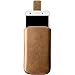 Produktbild Cellularline - Pouch - L: (Max -Telefon misst: 90 mm * 170 mm) - Hülle mit einer Schriftart mit Leder -Effekt - braun
