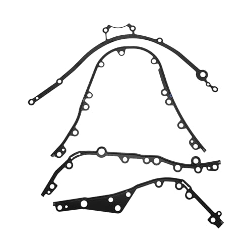 Image of Timing Cover Gasket for Porsche Cayenne 2010-2018 Long-lasting Sealing Engine Timing Cover Gasket No.94810112720 /94810113020 Metal 1 Pcs