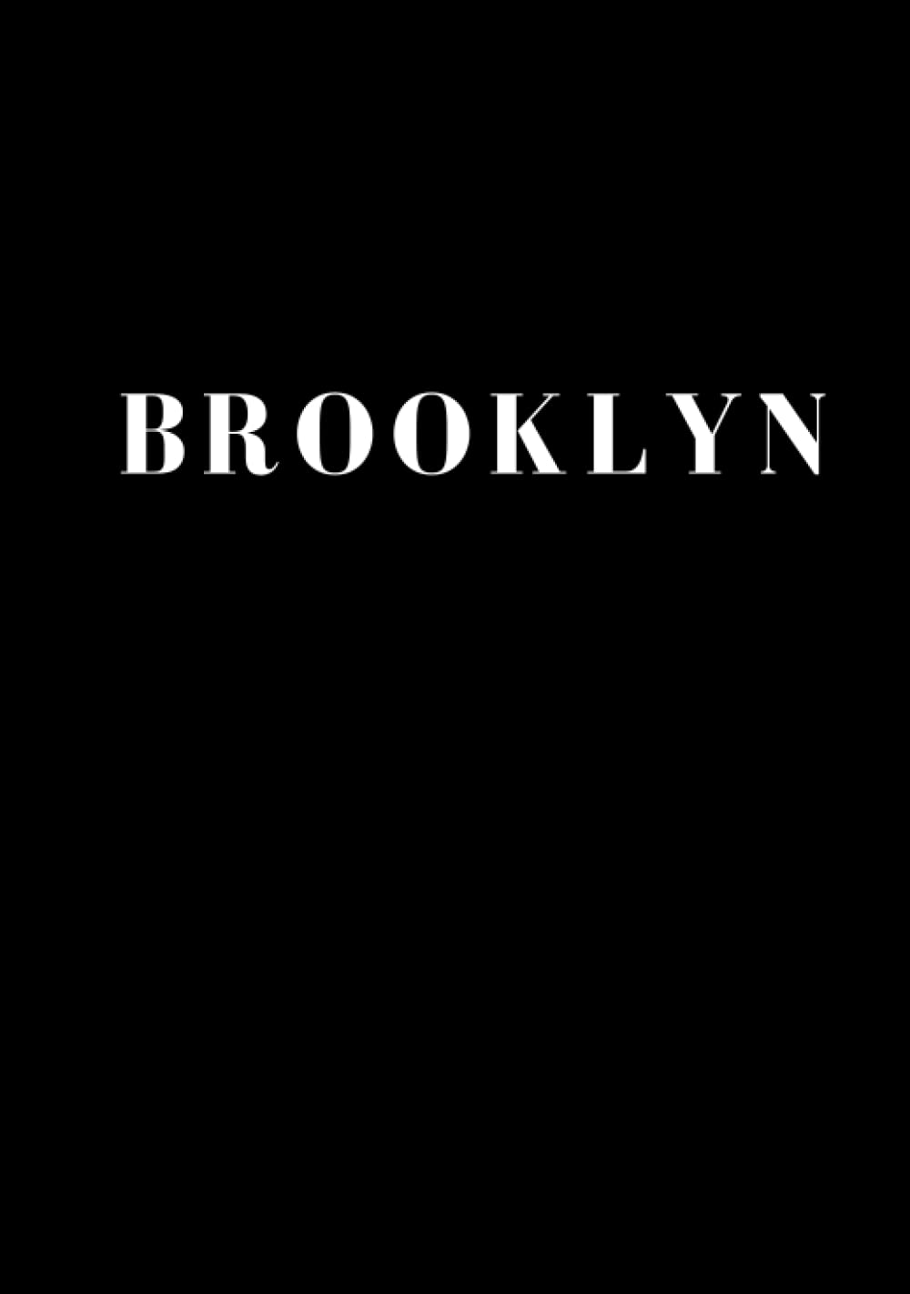 Livre décoratif Brooklyn pour table basse et étagère de salon