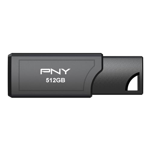 Image of PNY PRO Elite V3 512GB USB 3.2 Gen 2 Flash Drive - Up to 1000MB /s Read, Up to 800MB /s Write, Extreme Performance for Professional Data Storage and Transfers, Premium Metal Design, Type-A Connector