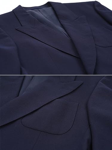 Veste homme double boutonnage Ulnomio blazer bleu - 3