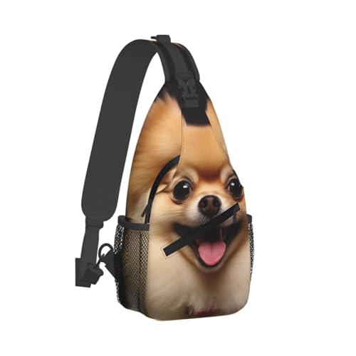 Bolso cruzado masculino tipo sling para hombro miniatura 3