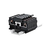 5Pcs Din Rail Terminal Blocks PT 4-HESI Black Connector Push in Spring Fuse Terminal Block Connector Screwless Fuse Holder (Color : Black, Size : 6A)