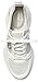 Michael Kors Women's Zuma Knit Trainer, Silver, 10