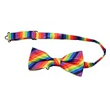 Regenbogen-unisex-bänder: das musterdekor kann auch als dekoration dienen und ihnen helfen, unvergessliche fotos auf partys oder festivals zu machen.