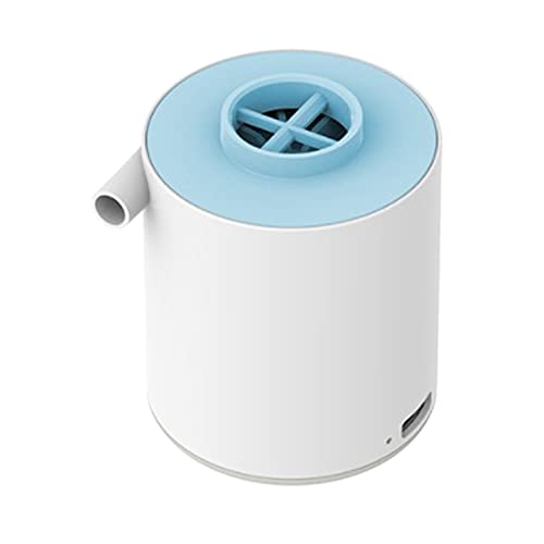 YIJU Bomba de ar elétrica portátil 1300mah Bateria recarregável USB Inflator/deflator Mini bomba par
