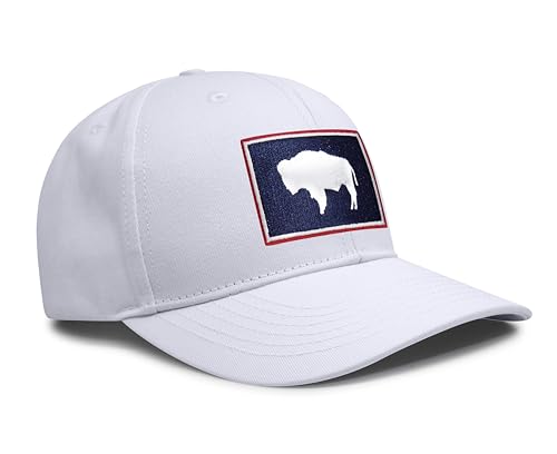 Image of International Tie State Hat for Men and Women, Adjustable Snapback Trucker Baseball Cap with Embroidered Patch