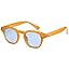 C42 Pumpkin Yellow Frame/Blue Tinted Lens