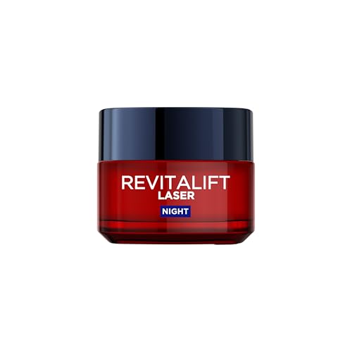Revitalift Laser L'Oréal crème anti-ride efficace soin de nuit anti-âge fermeté visage 50 ml