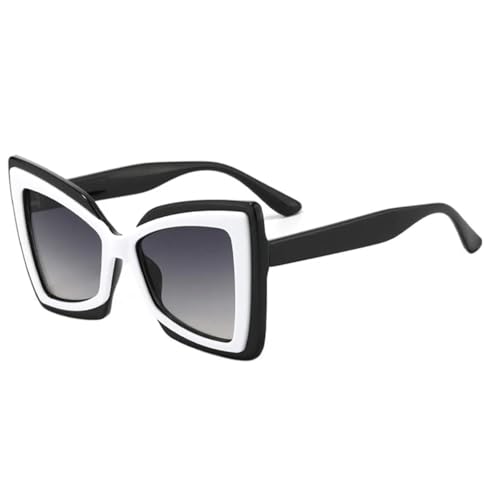 Lunettes de soleil œil de chat vintage nuances surdimensionnées