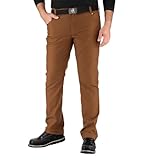 Legendary Whitetails Men's Standard Stretch Woven Canvas Straight Leg Pant, Chestnut