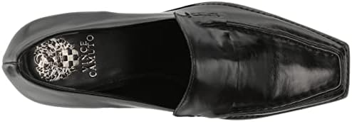 Vince Camuto Women's Footwear Women's Segellis Stacked Heel Loafer Clog, Black, 7.5 | Image 4