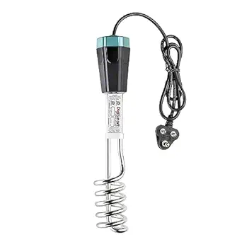 DigiSmart 2000-Watt Water Proof/Shock Proof Immersion Water Heater (Black) with 1 year warranty