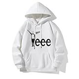 eee イー 面白い パーカー メンズ おもしろ トレーナー フード付き パロディ バンド ロック パンク メタル 男女兼用 秋冬服 XL