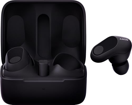 Sony INZONE Buds - True Wireless Esports Gaming Kopfhörer, Active Noise Cancelling, AI-Mikrofon, 24-Stunden-Akku + Schnellladung, 2,4GHz + LE Audio, Low Latency Dongle, PC & PS5-kompatibel - Schwarz