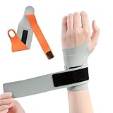 手首 サポーター 腱鞘 関節 固定 保護 親指 サポーター 親指付け根サポータ 保護 怪我防止 手首用サポーター超薄型 軽量耐久性に優れている スポーツ 家事 育児 パソコン/スマホ操作 男女兼用 (強化, グレー)