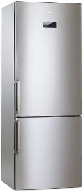 BEKO - RCNE560E41ZXN - Frigorifero Combinato, Total No Frost, Connessione WIFI HomeWhiz, Compressore Inverter - Inox, 70 x 74,5 x 192 cm, 560 lt [Classe di efficienza energetica E]