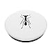 Army Bullet Ant Warrior Insect Bug Silhouette PopSockets Swappable PopGrip