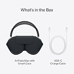Apple AirPods Max Wireless Over-Ear Headphones, Pro-Level Active Noise Cancellation, Transparency Mode, Personalized Spatial Audio, USB-C Charging, Bluetooth Headphones for iPhone - Midnight - Image 6