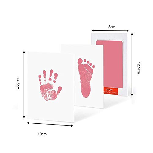 Lattcure Baby impronta e impronte della mano, set