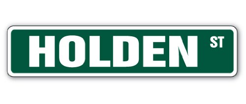 Holden Street Sign Childrens Name Room Sign | Indoor/Outdoor | 18