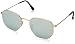 Produktbild Ray-Ban Junior Unisex-Erwachsene Hexagonal Sonnenbrille, Gold (Dorado), 54