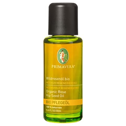 PRIMAVERA Pflegeöl Wildrosenöl bio 30 ml - naturreine Pflanzenkraft - Glasflasche - Aromaöl, Körperöl, Naturkosmetik - intensiv regenerierend Cover