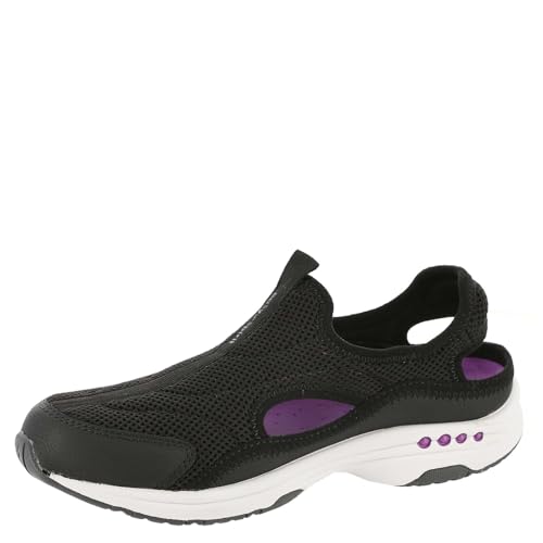 Easy Spirit Women's Trina 2 Sneaker, Black, 10.54