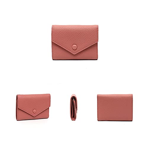 Womens wallet Genuine Leather For Functional Multi Card Coin Cash Anti-Theft Purses For Ladies Cowhide (Purple)2