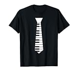 Piano Necktie Piano Player Pianist Classical Music Musician T-Shirt
