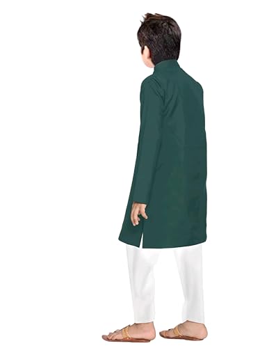 Image of Trustous Ethnic Wear Boys's Cotton Kurta Pyjama Sets