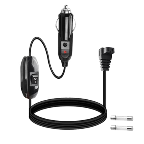 Cable de alimentación de - Cable de enfriador del automóvil | Conector portátil de 2 pines para refrigeradores de vehículos de 12 V 24 V, Mini Cambrete de para la caja del congelador de viaj