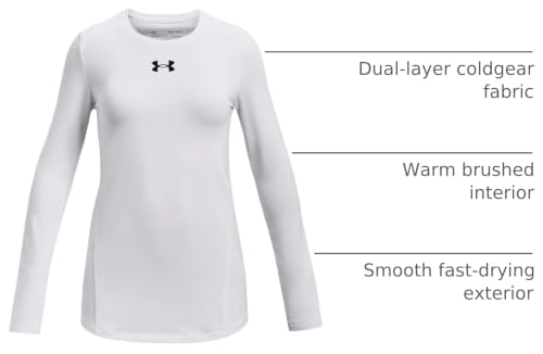 Image of Under Armour Girls' Cozy Long Sleeve Crew Neck T-Shirt