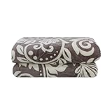 Acomoda Textil - Manta Sedalina para Cama 150x200 cm. Manta Polar Borreguito Extra Suave y Cálida de Invierno. (Amalfi Visón)