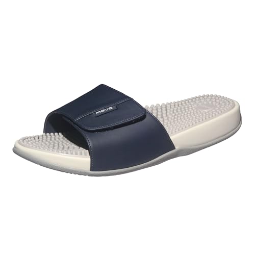 Revs - Arklet - Women’s Reflexology Massage & Acupressure Sandals. Adjustable Strap. A Natural Therapeutic Way to Stimulate Circulation, Improve Health & Wellbeing, Relieve Pain. Shock Absorbing. Arch Support.