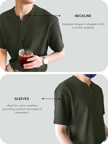 Image of GRECIILOOKS T-Shirt | T-Shirt for Men | Plain T Shirt | Regular Fit Casual T Shirt for Men | Men's T Shirt | Men's T Shirts Stylish | Half Sleeve T Shirt