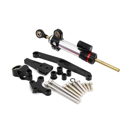 Amortisseur de direction CB650R en aluminium argenté, finition haute précision