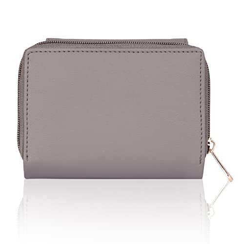 Image of Premium Vegan Leather Women's Wallet | Stylish Durable Clutch Wallet and Lightweight Clutch with Zip Coin Pocket and Card Slot
